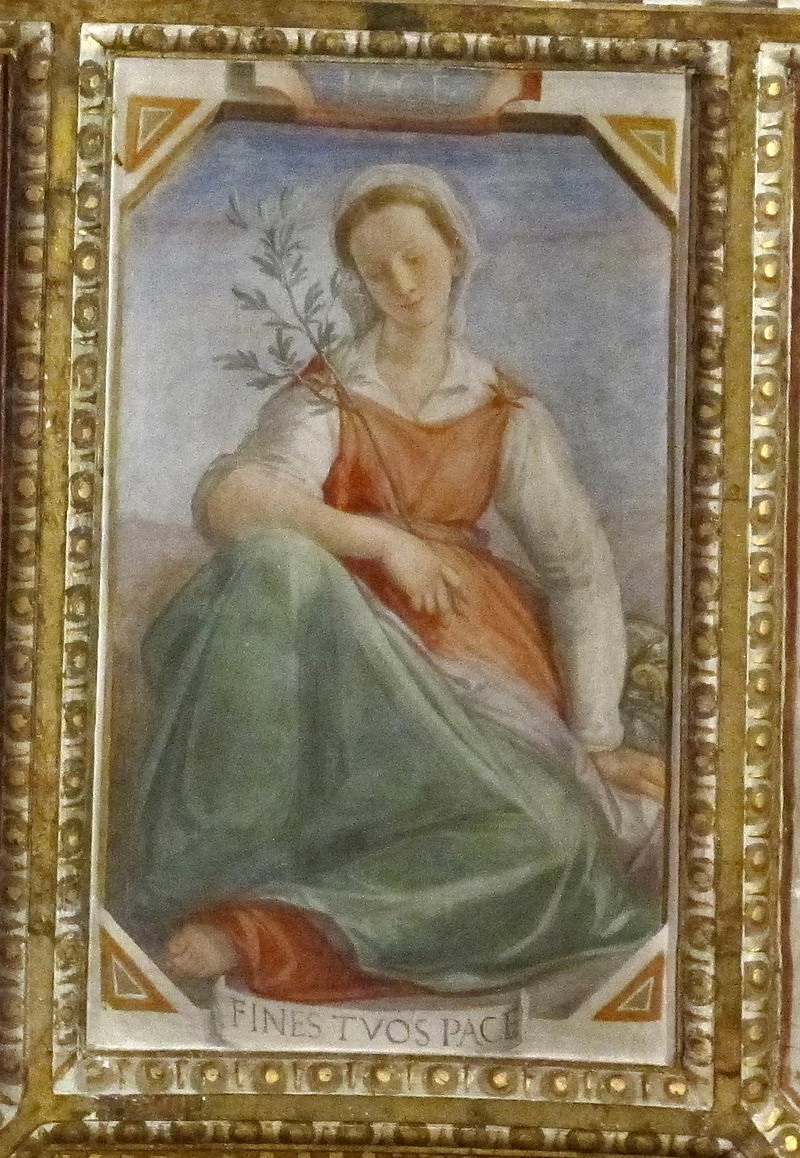 Cappella Serragli in San Marco - Firenze, la volta, doni dello spirito 2